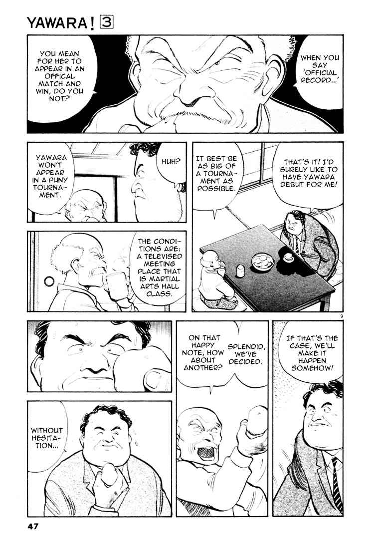 Yawara! Chapter 25 Page 9