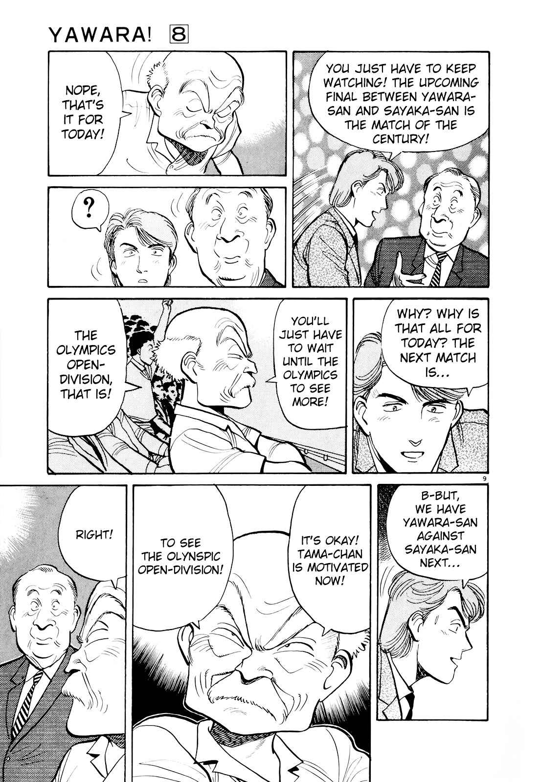 Yawara! Chapter 83 Page 9