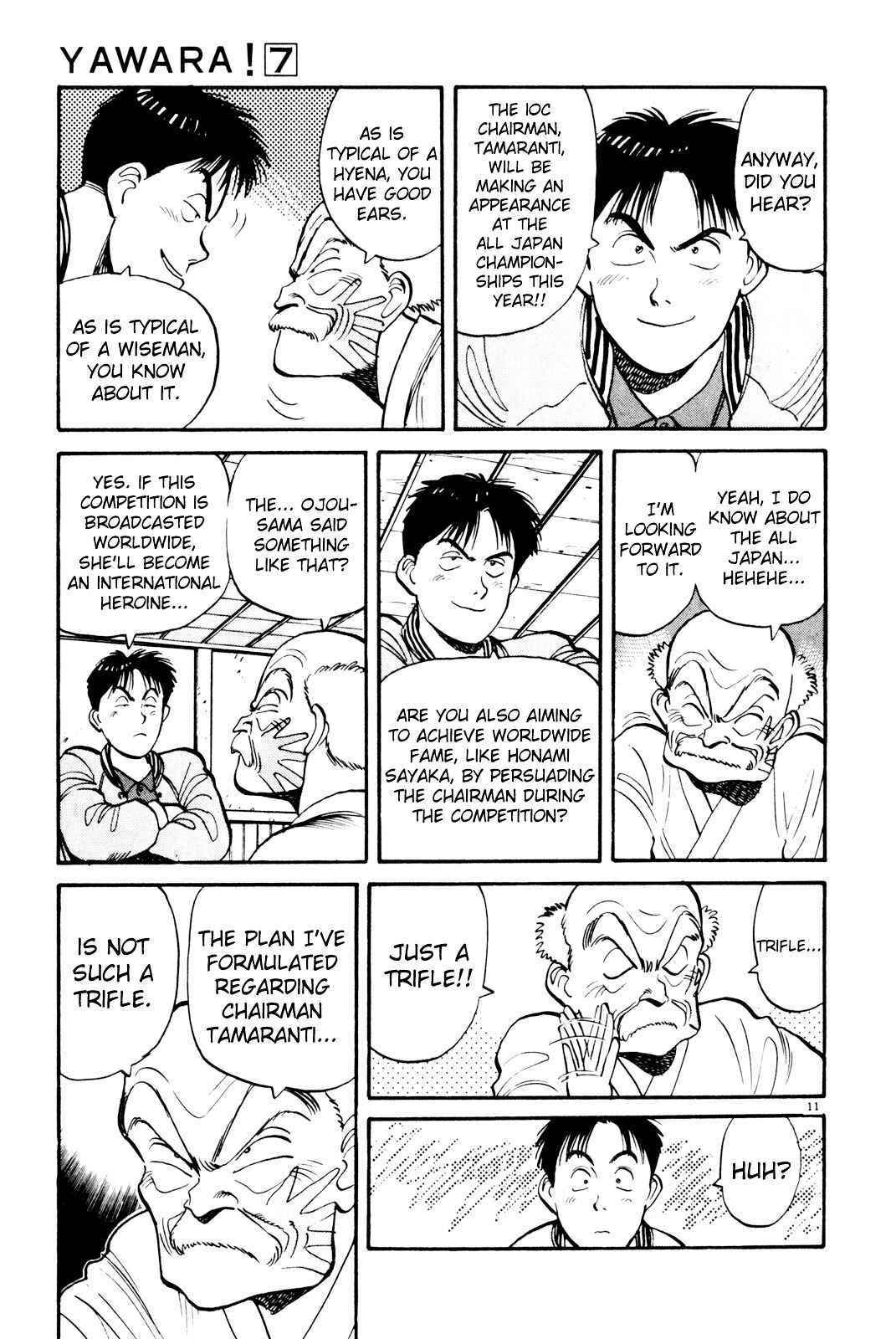 Yawara! Chapter 75 Page 11