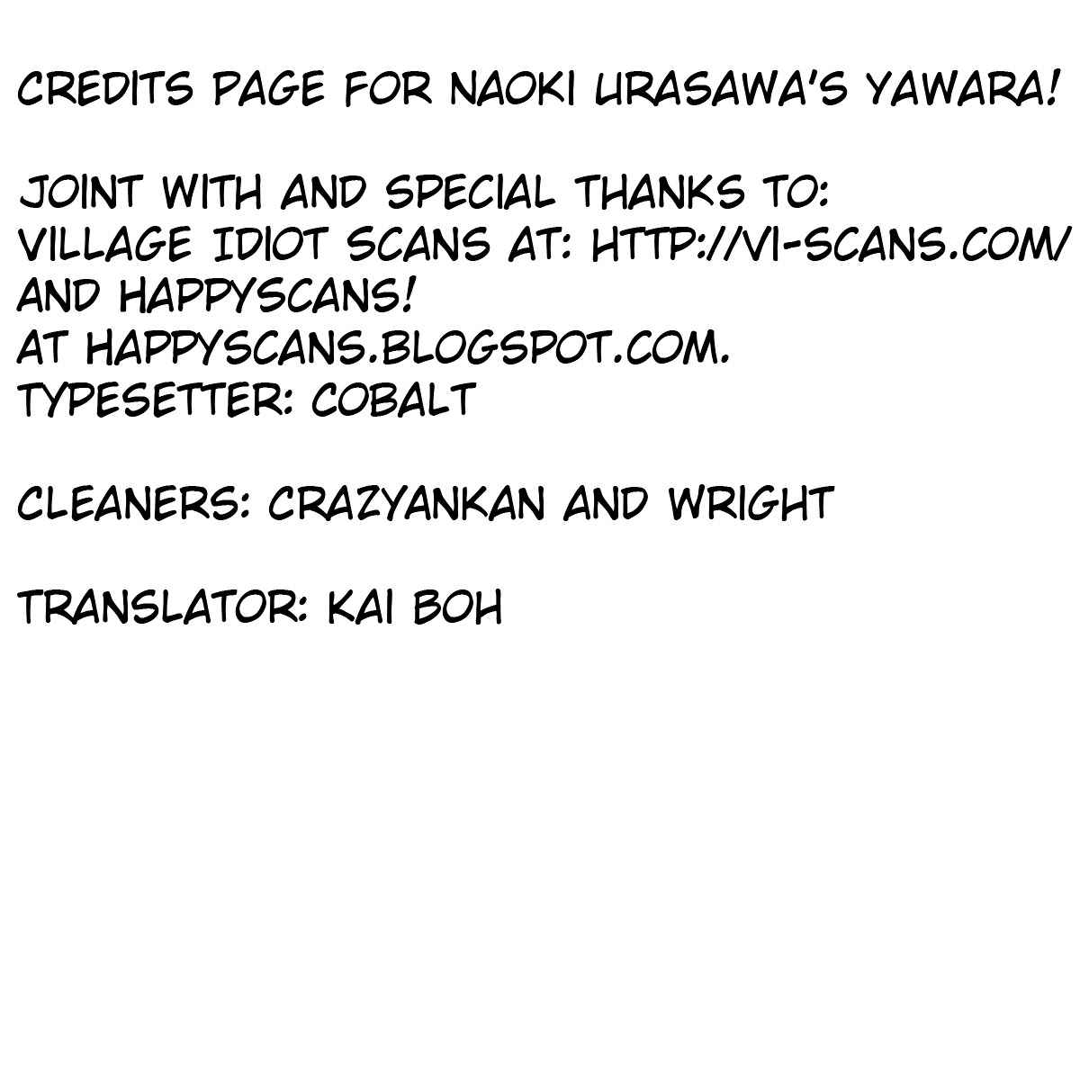 Yawara! Chapter 63 Page 1